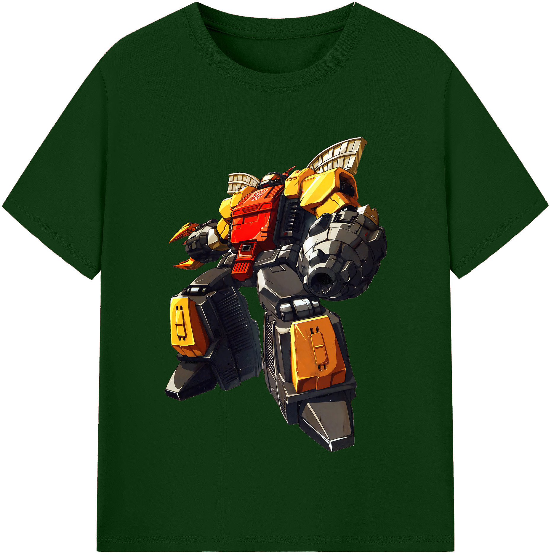 （画像用） Transformers トランスフォーマー 綿100％半袖Tシャツ（フロントプリント）